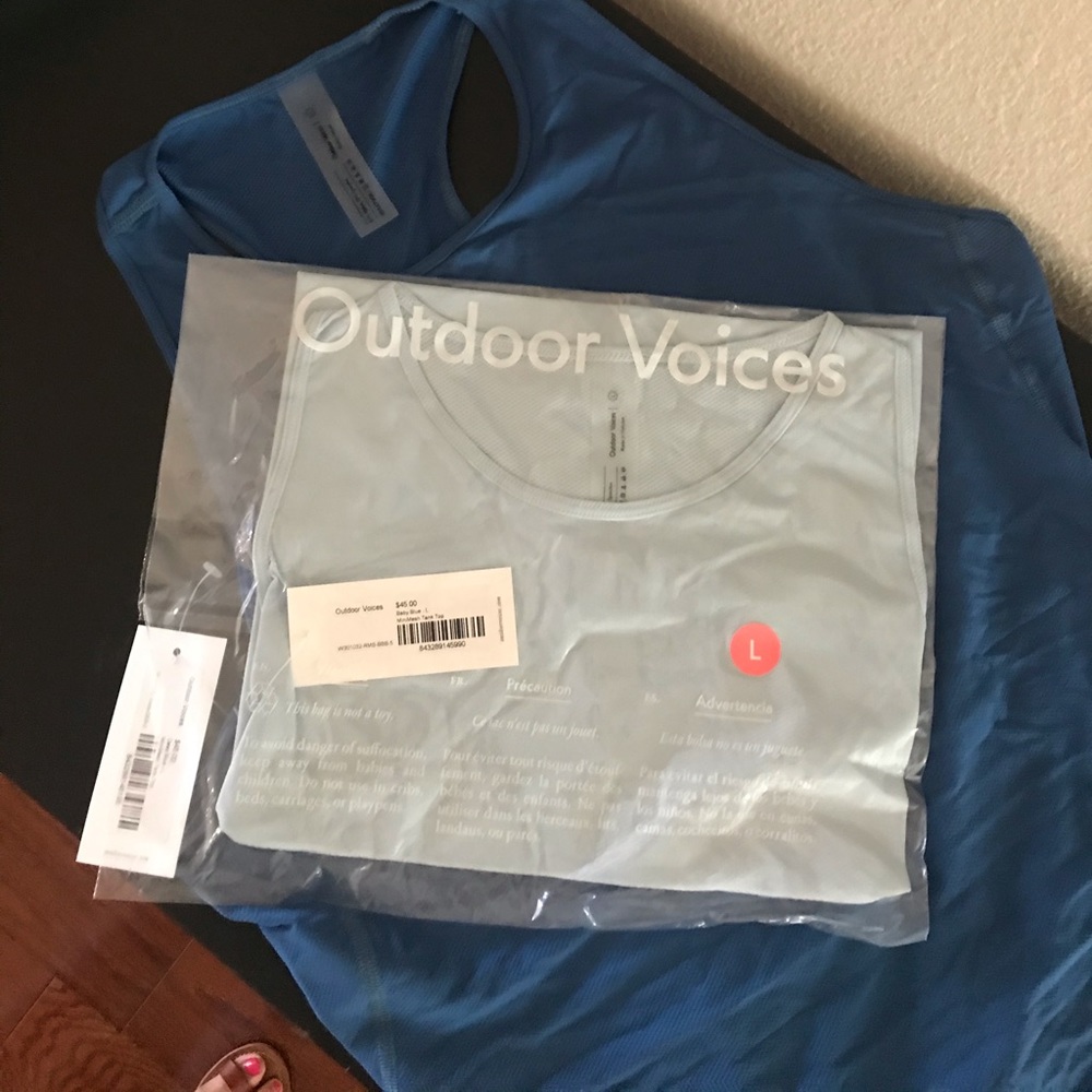 Outdoor Voices MiniMesh Tanks